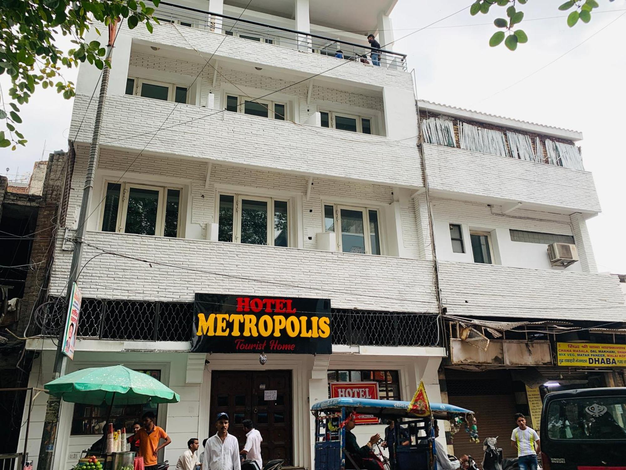 ניו דלהי Metropolis Tourist Home Paharganj מראה חיצוני תמונה